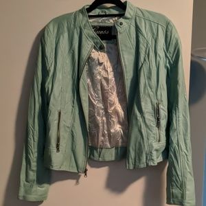 Guess faux leather jacket (new without tags)